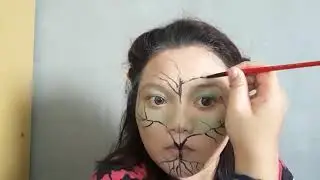 Makeup art sakura Failed 😂 by me - sing by Secret Number