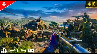 Call of Duty Vanguard Operation Tonga Gameplay | 4K Ultra HD 60FPS PS5