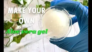 How To Make Your Own Aloe Vera Gel with Cucumber Extract At Home!