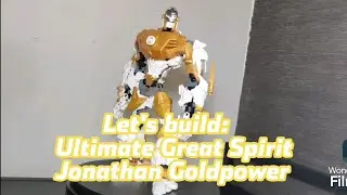 Let's build: UGS Jonathan Goldpower #herofactory #bionicle