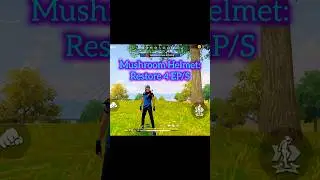 New Mushroom Helmet After OB49| #shortsfeed #shorts #freefire