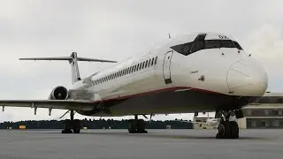Возвращаемся к Leonardo McDonnell Douglas MD-82 в Microsoft Flight Simulator после долгого перерыва