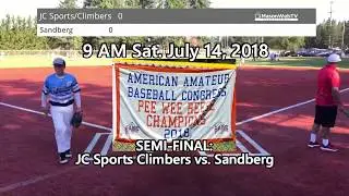Pee Wee Reese Semi-Final: JC Sports vs. Sandberg
