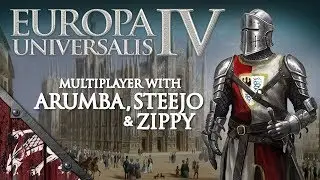 Let's Play EU4 Ep1 Beyond Typus with Arumba, Steejo and Zippy
