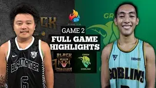 BLACK MAMBA VS GREEEN GOBLINS | SEMI-FINALS | GAME 2 | FULL GAME HIGHLIGHTS | Series tied 1-1 |