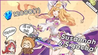SUSannah f2p gacha session, can I get full set after recovering from Trio? | Honkai Impact 3 6.5 SUS