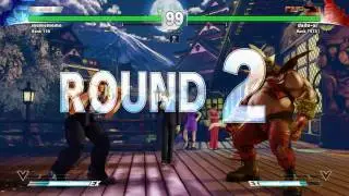 SFV~ Guile (MCZ Daigo Umehara) vs. Birdie (dado-al) HD