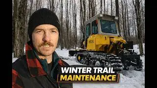 WINTER FUN on our 274 Acre OFF-GRID Homestead