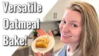 Oatmeal Bake! Baked Oatmeal Recipe! Healthy Breakfast Kids Love!