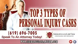 San Diego Personal Injury Lawyer: Top 3 Types of Personal Injury Cases