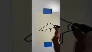 How to draw Pizza with a Sharpie