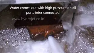 high pressure submerged parts washer cabinet