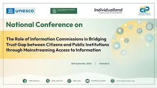 National Conference on RTI Regime in Pakistan (Highlights)