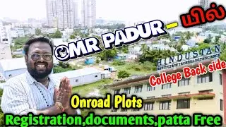 OMR PADUR -யில்😍 on road plots | padur land for sale | Chennai plots | Idea Mani