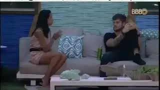 BBB18 Gleici escultando a Plateia gritar seu Nome