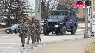 Canada bring the military for the Convoy #truckerconvoy
