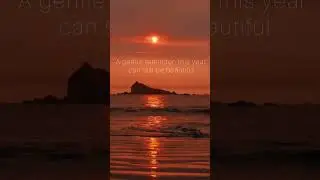 ✨ Full 1-hour sunset waves for peace, relaxation, study, or sleep on the comment. #calmcorners