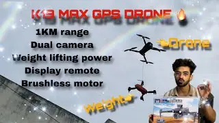 Drone That Lifts Weight! | K-19 Max Drone Full Review