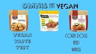 Vegan Taste Test - Corn Dogs and Wings