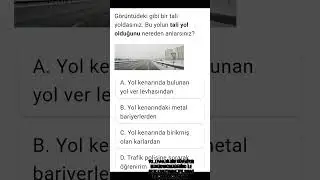 2026 G&Uuml;NCEL M&Uuml;FREDAT EHLİYET VE SRC SORUSUDUR.#keşfet #src #ehliyet #sınav #2026