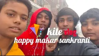Kite Vlog || Happy makar sankranti😲.....