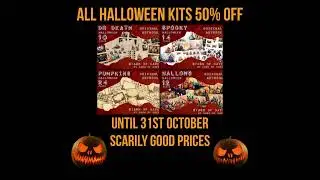 All Halloween digitals 50% off in my Etsy: Dash of Dave #etsy #halloween #etsysale