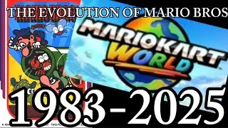 The evolution of Mario bros 1983-2025