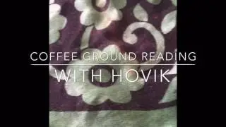 What is a coffee ground reading?