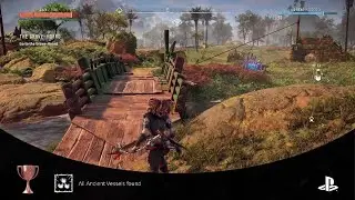 Horizon Zero Dawn: Remastered ~ All Ancient Vessels found Trophy
