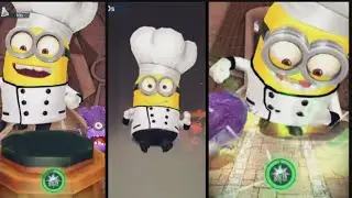 Despicable Me : Baker Minion Funny Scenes All Clips HD