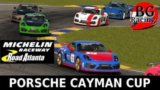 Porsche Cayman Cup Road Atlanta. GT7.