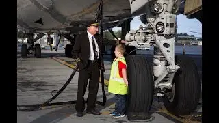 6-year-old wants to be a pilot after meeting UPS captain