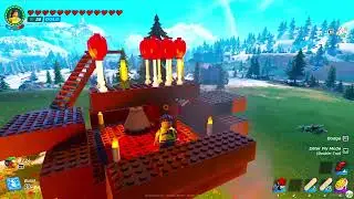 Survival Steerable Airship (hot air balloon style) Lego Fortnite