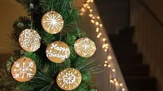 Frozen Snowflake Ginger Cookie