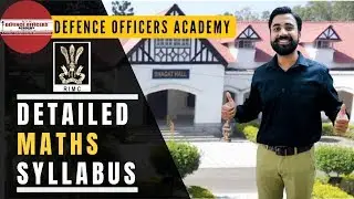 RIMC | MATHS DETAILED SYLLABUS | DEFENCE  OFFICERS ACADEMY.