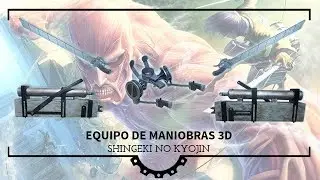 Cómo Hacer el Equipo de Maniobras 3D  (SnK) | How to Make 3d Maneuver Gear (Snk)