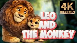 Leo the Lion & The Monkey | A Heartwarming Jungle Friendship Animated Story