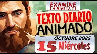 JW TEXTO DIARIO ANIMADO DE HOY 🔵 YO SOY EL ALFA Y EL OMEGA. ✅ EXAMINE LA BIBLIA TJ