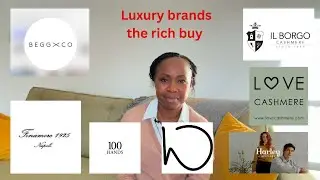 LUXURY brands the RICH love to BUY | Bespoke shirts and knitwear for men and women | Anesu Sagonda