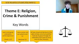 THEME E: RELIGION, CRIME & PUNISHMENT - KEY WORDS (GCSE RELIGIOUS STUDIES AQA)