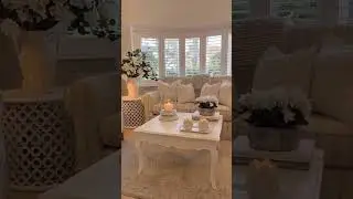 White & Neutral Living Room For Spring 2024