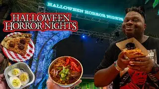Halloween Horror Nights 34 foodie guide 🎃 Universal Orlando food review 2025