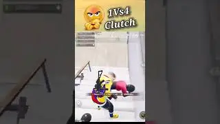 1Vs4 Clutch Fight Enemy Scam #pubgmobile #bgmi #tintinalive