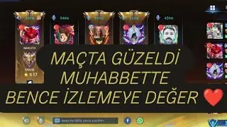 EKİPLE BİRLİKTE SOHBET MOBİLE LEGENDS VEXANA / FREYA / POPOL/ ALPHA / GRCOCK 