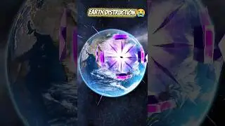 Earth Distruction 😭 | solar smash #shorts #viral
