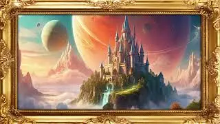 Fantasy Castles in the Clouds | Soft Relaxing Music | TV Art