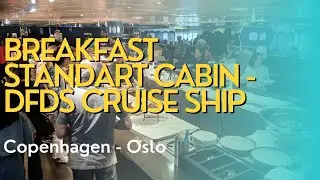 Breakfast menu at 7 seas ( Standart Cabin DFDS Cruise Ship Copenhagen - Oslo)