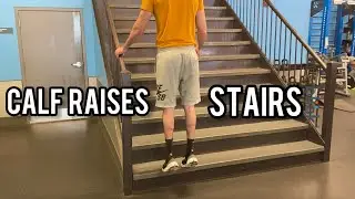 How To: Calf Raises Stairs | Blink Fitness