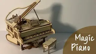 [ a moving keyboard | 움직이는 건반🎹] Diy Miniature Magic Piano l 미니어처 매직 피아노