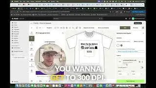 How I Make High Resolution (300 DPI) Ai Generated Images for T-Shirts [Printify]
